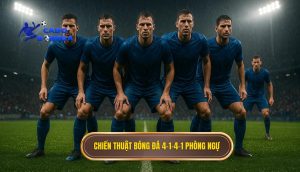 Chiến thuật bóng đá 4-1-4-1 phòng ngự