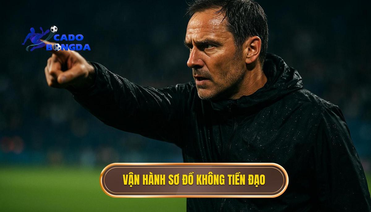 Sơ đồ không tiền đạo: Đỉnh cao của triết lý bóng đá hiện đại 2 Cách vận hành chi tiết của sơ đồ không tiền đạo
