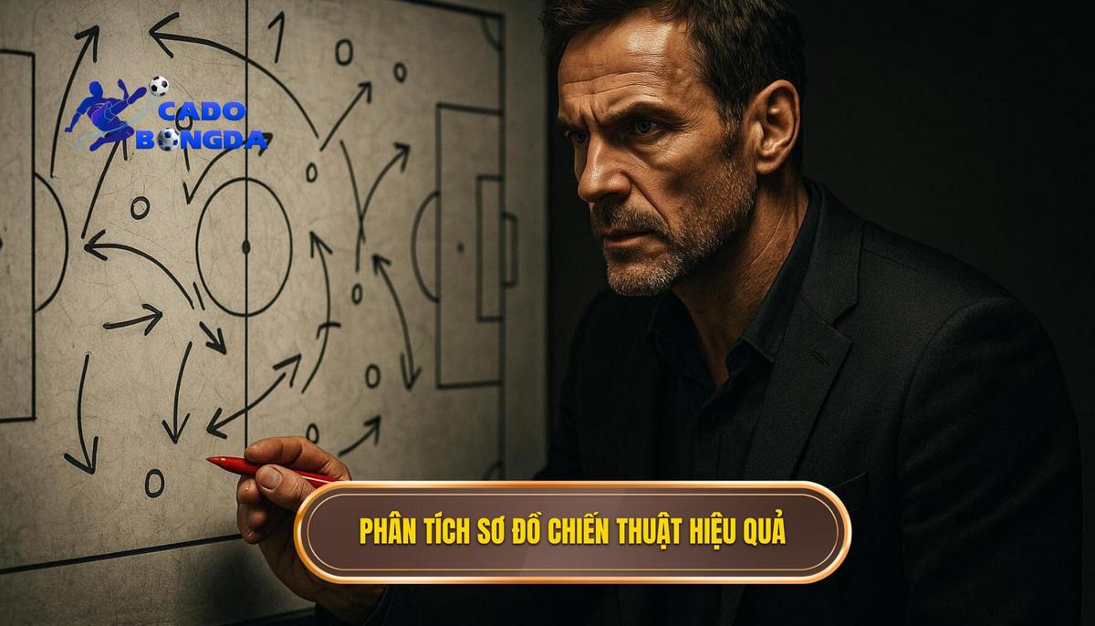 Phân tích những sơ đồ chiến thuật kinh điển và hiệu quả nhất