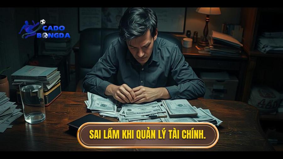 Sai lầm trong việc quản lý tài chính (Bankroll Management)