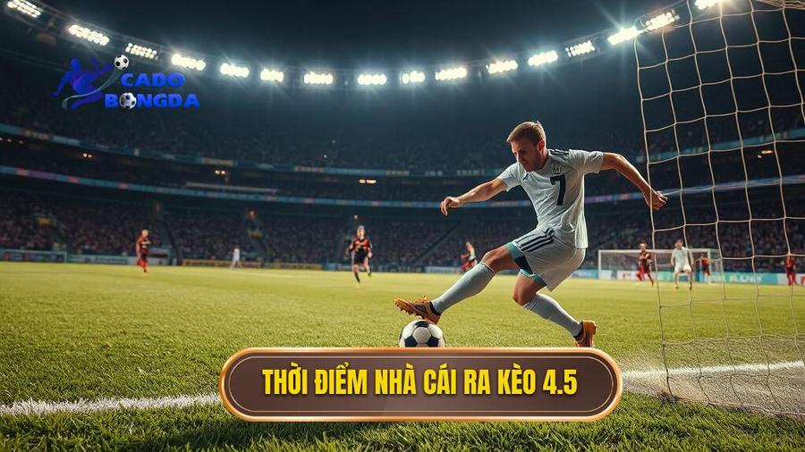 Thời điểm nhà cái ra kèo 4.5
