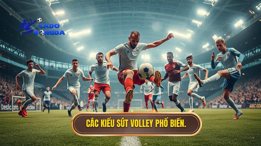 Kỹ thuật sút bóng volley: Nghệ thuật kết liễu trận đấu trên không 3 Các kiểu sút volley phổ biến.