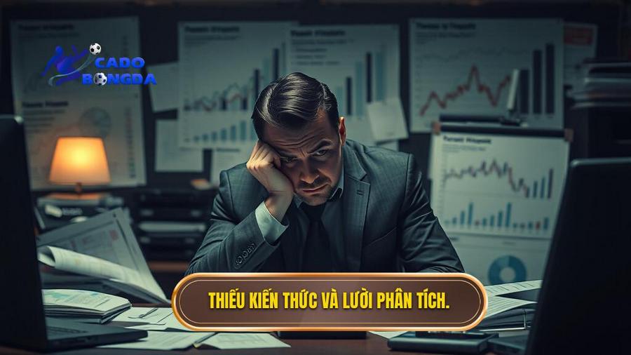 Thiếu kiến thức chuyên môn và lười phân tích